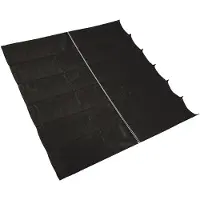 Platinum Sun & Shade Coolfit harmonica schaduwdoek B290xL500cm Zwart