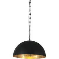 Steinhauer Hanglamp semicirkel 2555zw zwart