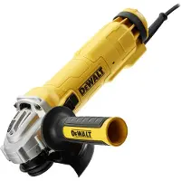 DeWalt DWE4238-QS - Mini-amoladora 150mm 1.400W 9.000 rpm Arranque Suave + Bloqueo y re-arranque