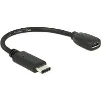 DeLOCK USB C naar USB micro B kabel - 2.0