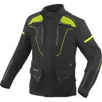 Bogotto Shado 2in1 Waterdichte Zwart Neon Geel Textiele Motorjas Maat 2XL