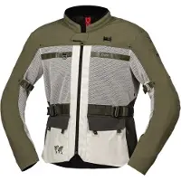IXS Venture-Bigair 1.0 Textieljack Grijs/Olijfgroen XL, Mannen