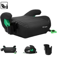 Tulano Cabby 25 Isofix Autostoelverhoger - Zitverhoger - Kinderzitje 125-150 cm - Zwart