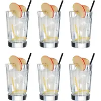 Cristal d'Arques Longdrinkglazen Macassar 360 ml - 6 Stuks