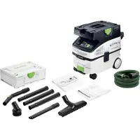 Festool CTM MIDI I AC CLEANTEC mobiele afzuigunit 1200 W 15 l stofklasse M + standaard reinigingsset