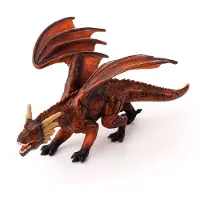 Small Foot fantasy vuurdraak met bewegende kaak 387253