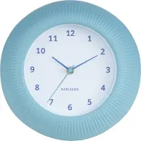 Karlsson wandklok tender rib mistige Ø25cm