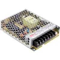 MEAN WELL SCHAKELENDE VOEDING - 1 UITGANG - 100 W - 12 V - GESLOTEN CHASSIS - ENKEL VOOR PROFESSIONEEL GEBRUIK