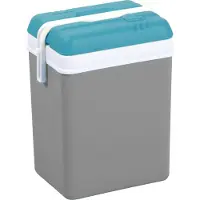 Eda 019923 G/B.LA: EDA Koelbox, kunststof, 15 liter, grijs / turkoois