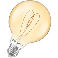 Osram Vintage 1906 LED E27 Globe Filament Goud 8W 806lm - 922 Zeer Warm Wit | Beste Kleurweergave - Dimbaar - Vervangt 60W