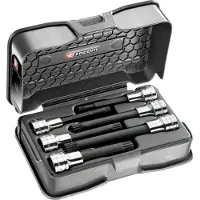 Facom set schroevendraaierdoppen 1/2" lange bit met meervoudige vertanding xzn - SV.LJ6B