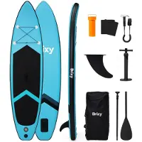 Brixy SUP Board - Opblaasbaar Paddle Board - Complete Set - 320 cm - Max. 150 kg - Turquoise
