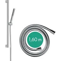 Hansgrohe pulsify s doucheset 100 1jet ecosmart+ met glijstang 65 cm, chroom