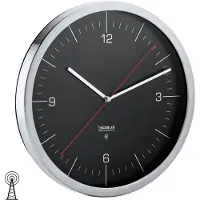 Blomus Wandklok Blomus Crono RVS Zwart