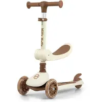 Milly Mally Fuzzy 2-in-1 balancestep met zitje - Loopfiets