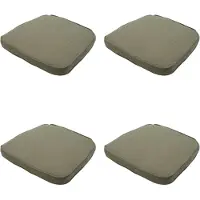 Madison wickerkussen 48x48 - beige recycled canvas 4 stuks