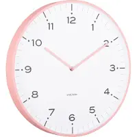 Karlsson wandklok circus rings flamingo pink- Ø40cm