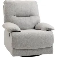 HOMCOM Sofa Relaxstoel Polyester, MDF 89L x 98B x 101H cm Lichtgrijs