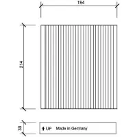Diederichs DCI0143 Interieurfilter