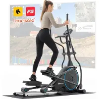 Hop-Sport HS-160CF Stage – Crosstrainer – 24 kg Vliegwiel – Magnetisch Weerstandssysteem – 12 Trainingsprogramma’s