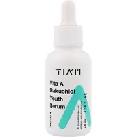 TIA'M TIAM Vita A Bakuchiol Youth Serum Anti-Aging Gezichtsserum voor Rimpels Donkere Vlekken Geschikt voor de Gevoelige Huid 1.35 FL.OZ. / 40ml