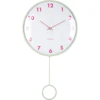 Karlsson wandklok cheeky dome pendulum zacht