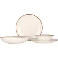RINART Serviesset (large) brunilda 24 delig 6 personen porselein