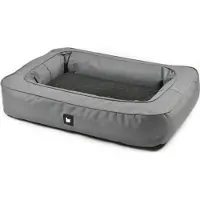 Extreme Lounging - b-dog luxury mighty - orthopedische hondenkussen - wasbaar met rits - uitneembaar kussen - 80x60x15cm - Grijs