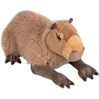 Wild republic capibara knuffel - 80 cm - Pluche - waterzwijn - knuffeldieren - knaagdieren