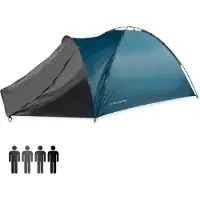 Dunlop - 4 Persoons Tent - 210x250x130cm XXL