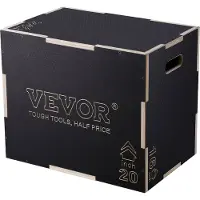 Vevor 3-in-1 plyometrische jumpbox 24/20/16-inch plyobox