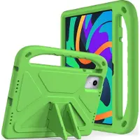 Mobigear Tablethoes geschikt voor Lenovo Tab P12 Kinder Tablethoes met Handvat | AeroArmor - Groen