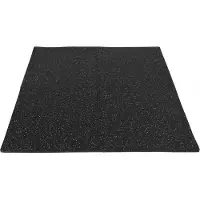 Gorilla Sports Sportschool Vloer Beschermingsmatten Rubber 4 matten + 8 eindstukken Wit