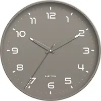 Karlsson wandklok orgullo donker- Ø40cm