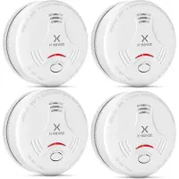 X-Sense SD11 Rookmelder - 4 Rookmelders - 10 jaar batterij - Voldoet aan Europese norm - Brandalarm