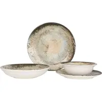 RINART Serviesset (medium) obvara 24 delig 6 personen porselein