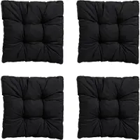 Madison zitkussen florance panama black ca. 47x47 cm set van 4