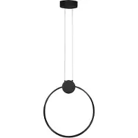 Toolight App1392-Cp Hanglamp Zwart 31X2,7X33Cm