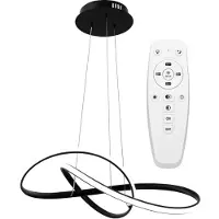 Toolight App395-Cp Hanglamp Zwart 14,5X55X90Cm