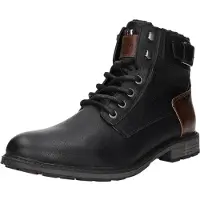 Tom Tailor Veterboots bruin / zwart