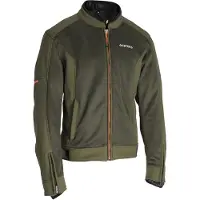 Acerbis Gordon Groen Oranje Waterdichte Textiele Motorjas Maat M