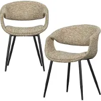 Woood eetkamerstoel Yossi (set van 2)