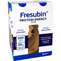 Fresubin Protein Energy Drink Chocolade 4x200 ml Drinkbare oplossing