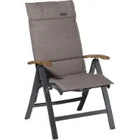Madison Textileenkussen Madison de Luxe Panama Taupe Hoge Rug