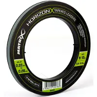 Matrix Horizon X Tapered Shock Leader - 8-12lb (12m) - x5