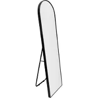 Fragix Ziva Staande passpiegel Boog 150x40 Zwart
