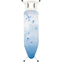 Brabantia B MET STRIJKIJZERHOUDER - 124 X 38 CM - ICE WATER