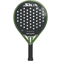 Siux Spyder Lite Ctrl 3 Hard Padel Racket Zilver 355-375 gr