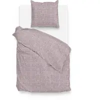 Zohome Dekbedovertrek Lino Katoen - Purple 240 x 200/220 cm