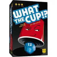 USAopoly What the Cup!? - Party Spel - Sociaal Bluf Dobbelsteen Spel - Voor 3 tot 6 Spelers - Gezelschapsspel - Engelstalige Spelregels -
